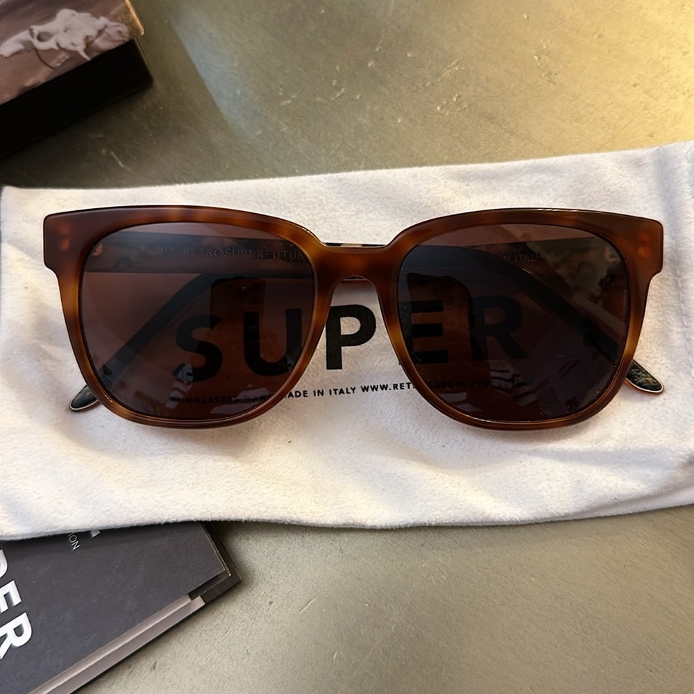 RetroSuperFuture 943 People Remember Resort Size 53mm Sunglasses Made in Italy - Picture 2 of 11